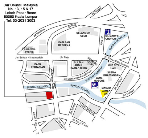 Bar Council Map