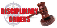 Disciplinary Orders